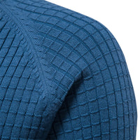 Thomas - Men's Sweater with Diamond Pattern
