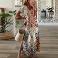 Beatrice | Womens Summer Boho Printed Maxi Dress