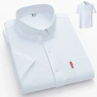 Kade | Lightweight Cotton Summer Shirt White