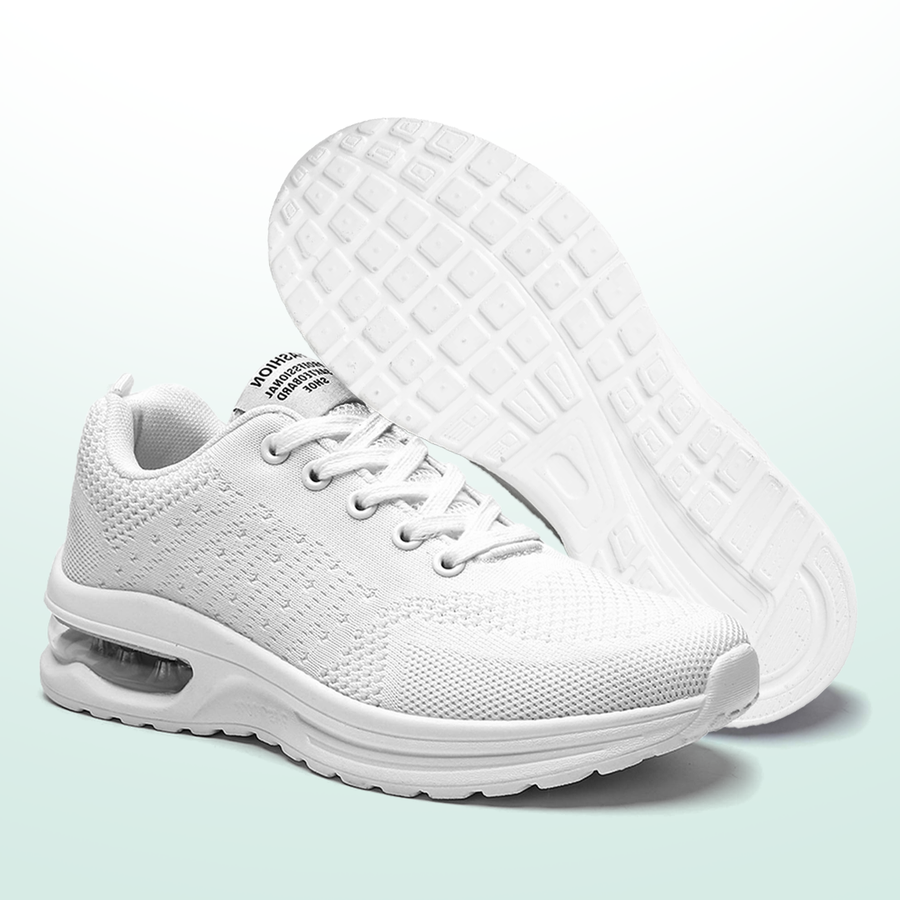 Millicent – Orthopedic Shoes in All White