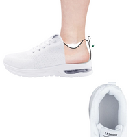 Millicent – Orthopedic Shoes in All White