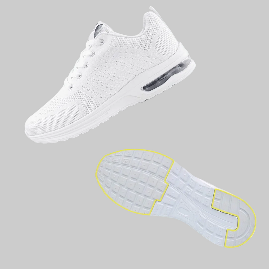 Millicent – Orthopedic Shoes in All White