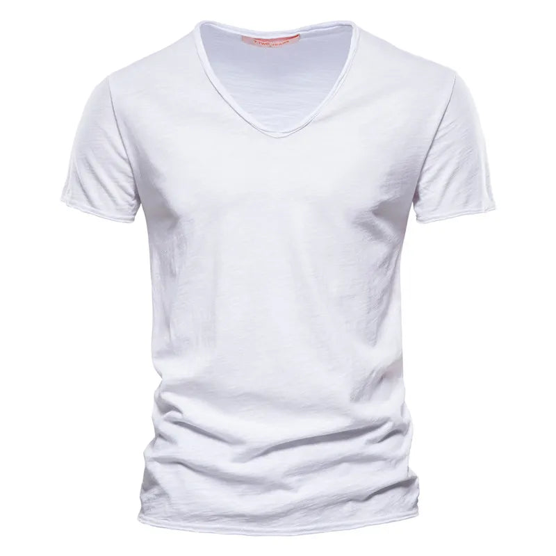 Curtis - Lightweight Cotton Summer T-Shirt (Buy 1, Get 1 Free)