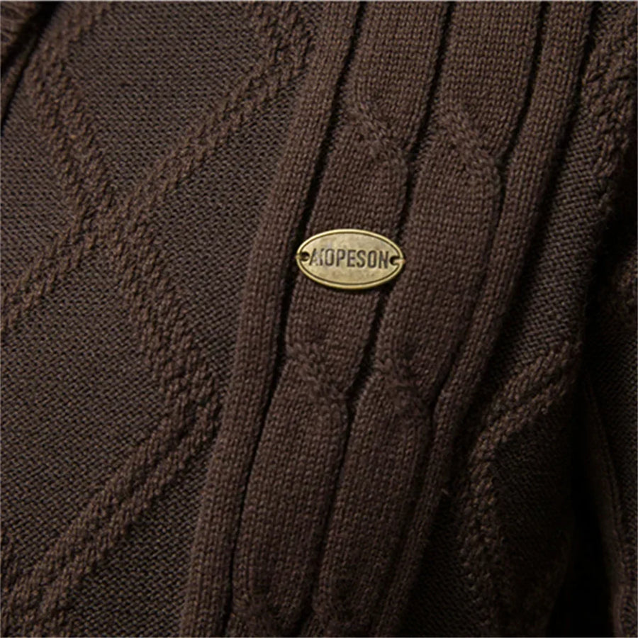 Henry - Men's Button-Down Sweater