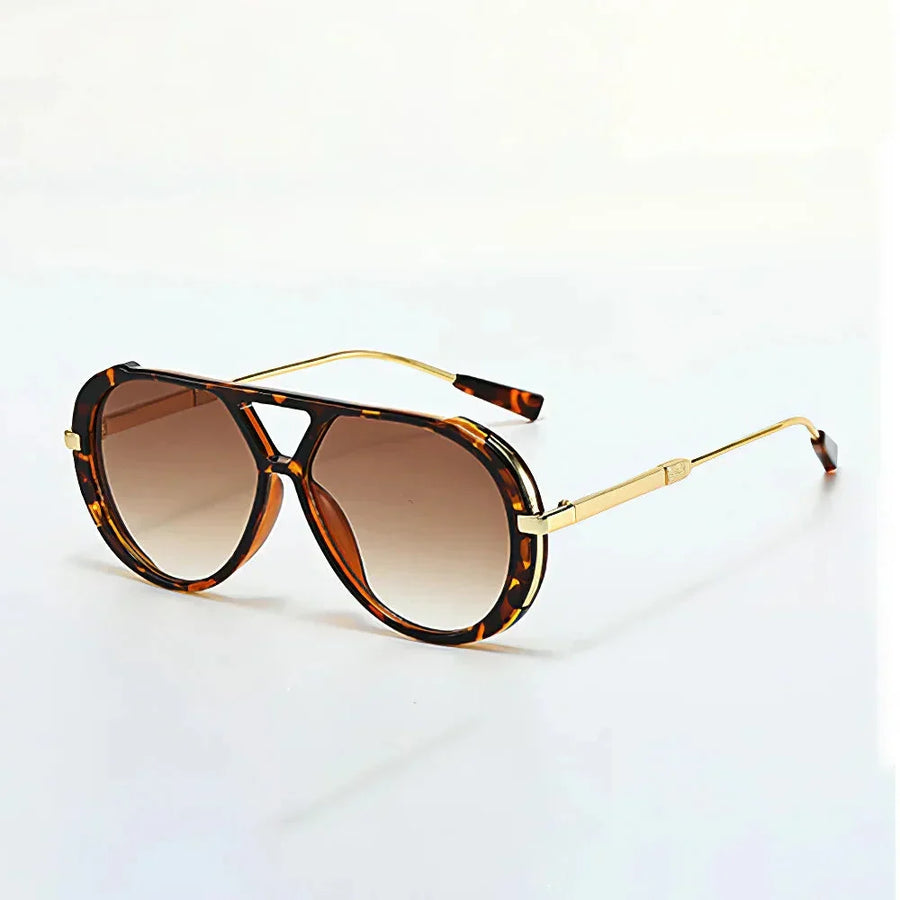 Asha - Retro Aviator Sunglasses