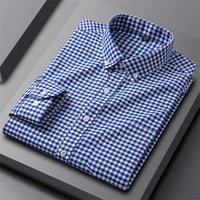 Adrian | Classic Oxford Button-Up Dark blue