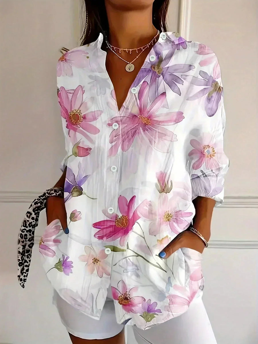 Mika - Colourful Comfort Blouse