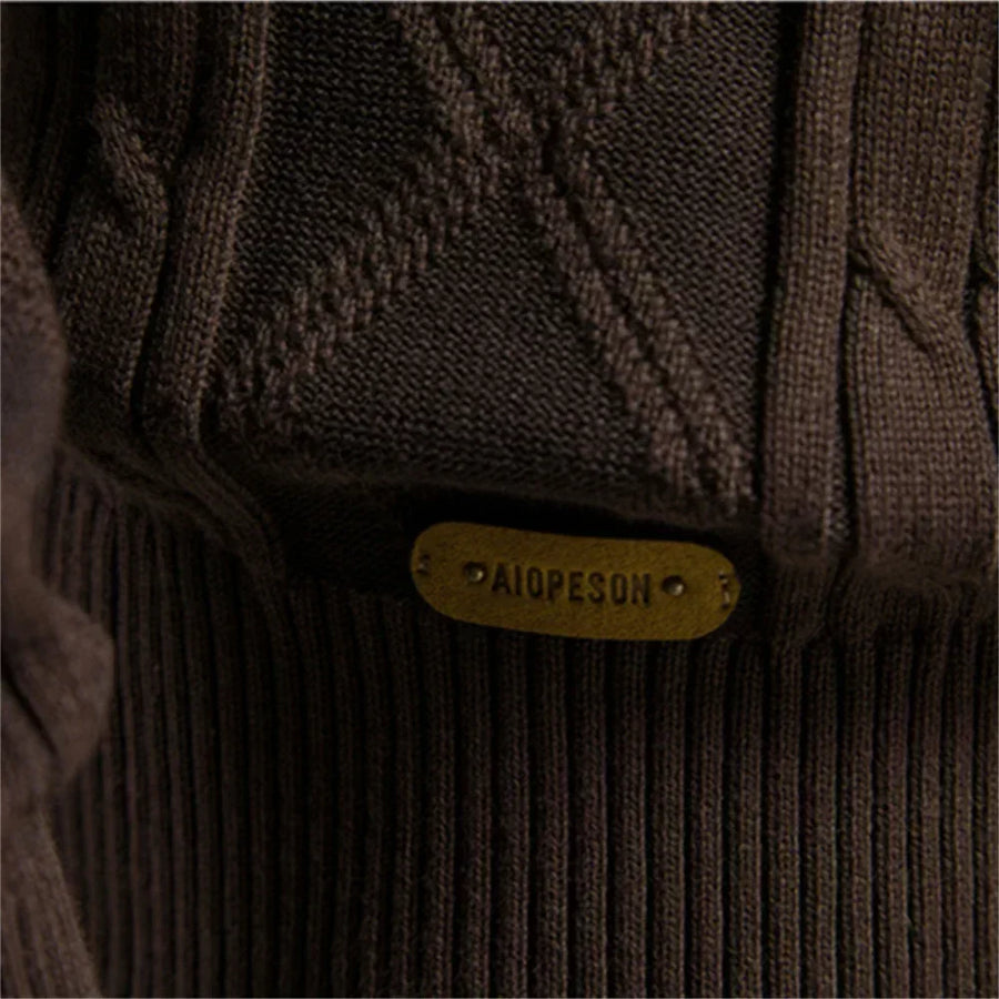 Henry - Men's Button-Down Sweater