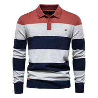 Alaric | Classic Warm Elegance Pullover Red