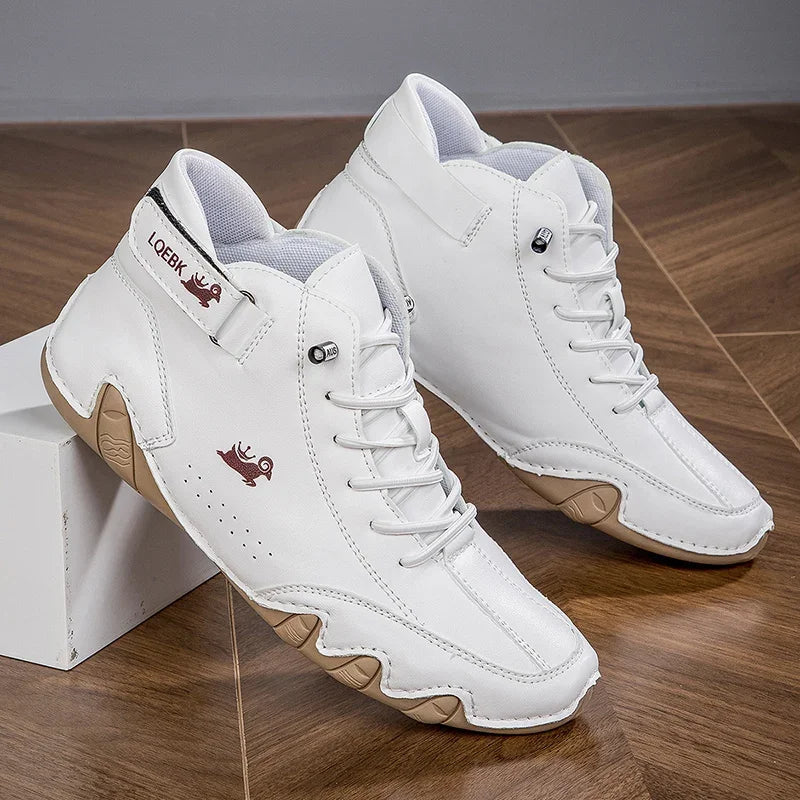 Janey | Elegant Boots White