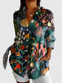 Anica | Sophisticated Blouse Green