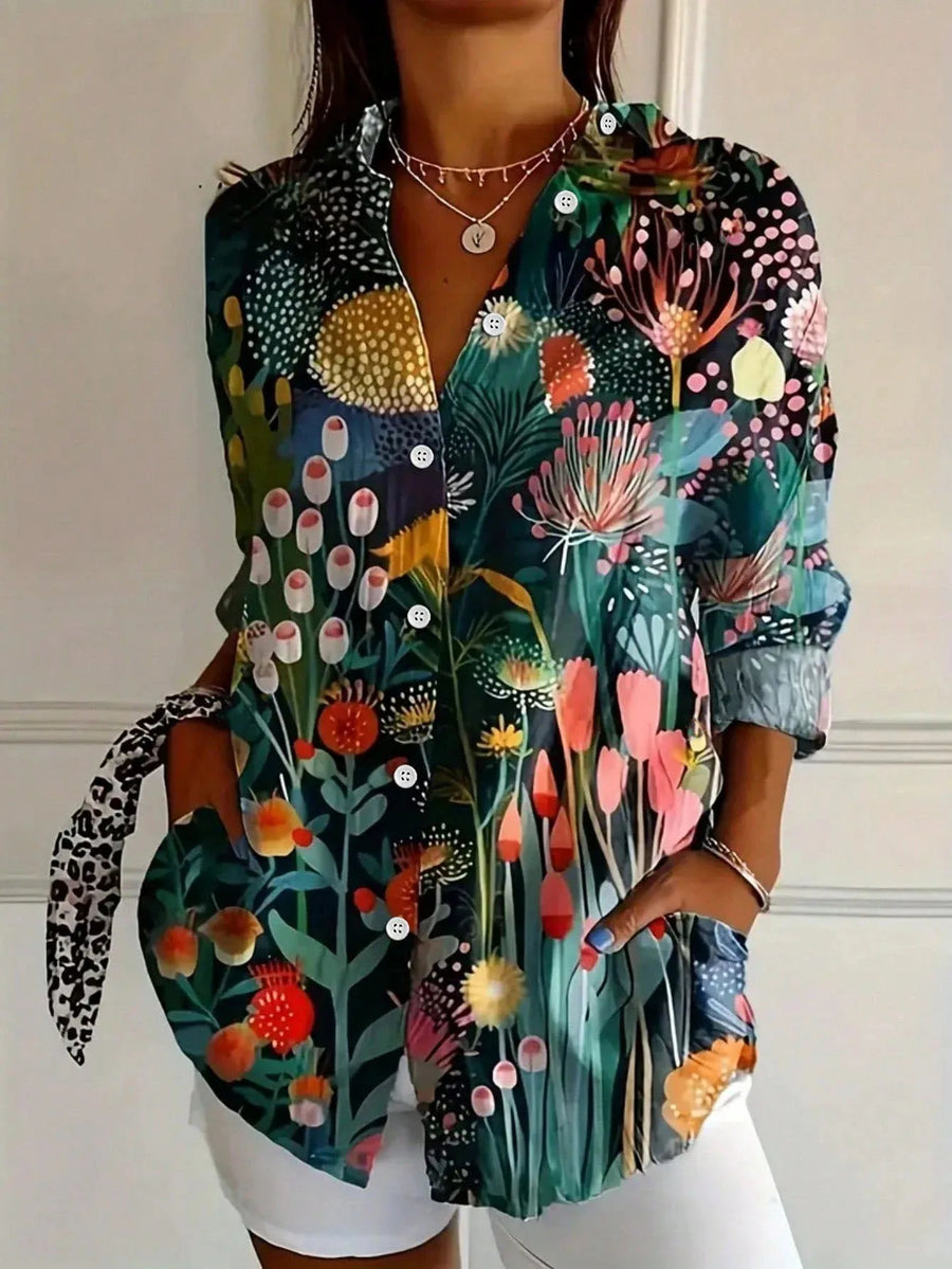 Mika - Colourful Comfort Blouse