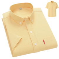 Kade | Lightweight Cotton Summer Shirt Yellow