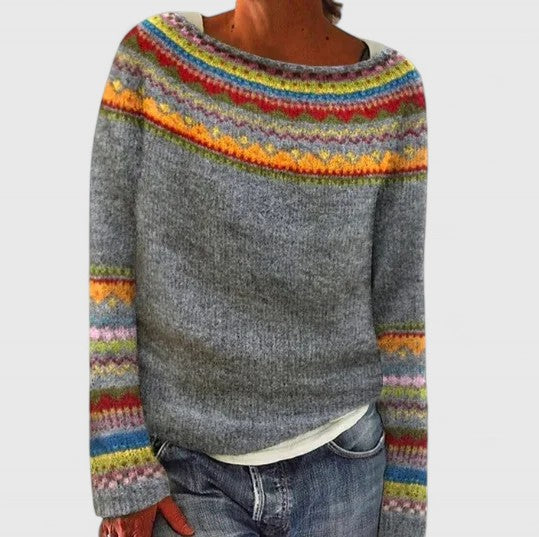 Elyvianne | Sophisticated Sweater Gray 3