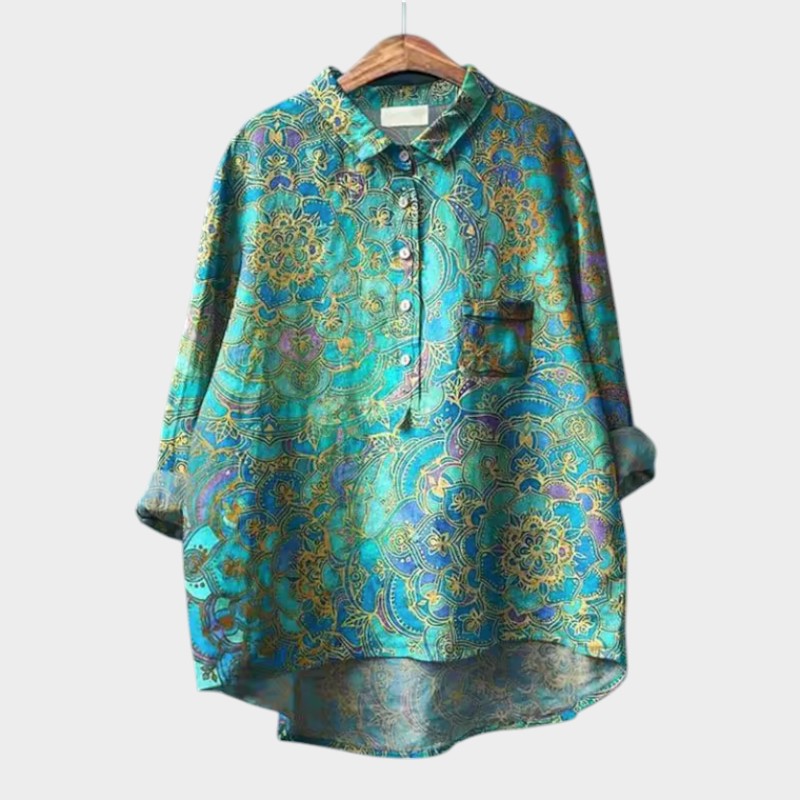 Sia | Blouse Turquoise