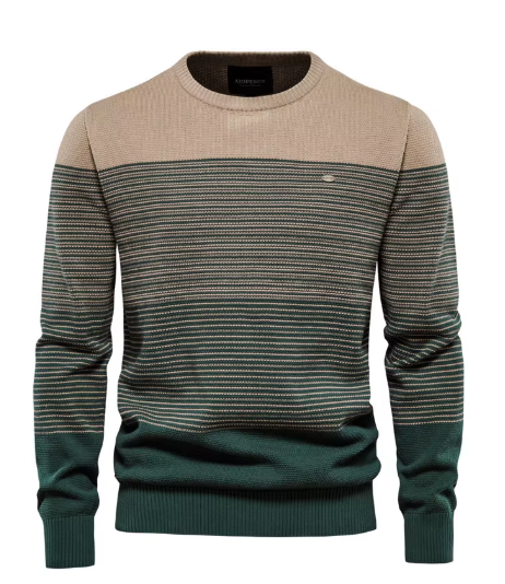 Michael - Sturdy Men's Sweater – Green