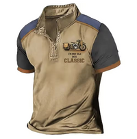 Seth – Vintage Motorcycle Polo Shirt for Men