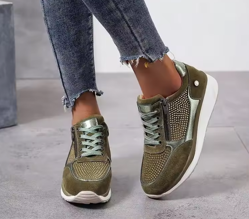 Matilda | Everyday Ease Sneakers Green