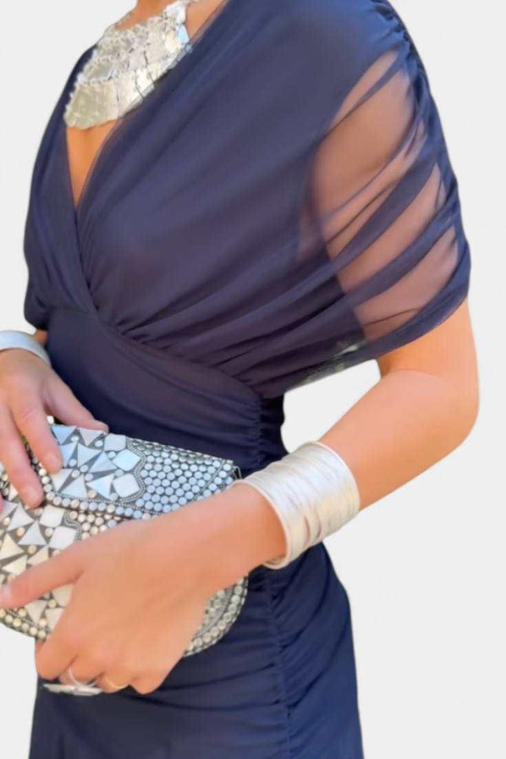 Eryzziah | Elegant Dress Blue