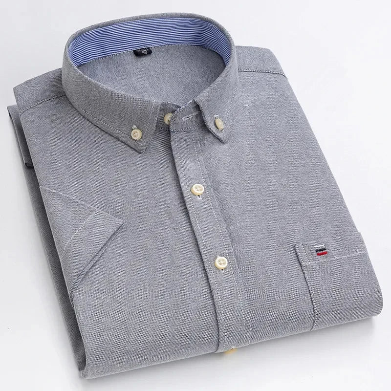 Slade | Stylish Cotton Shirt Gray