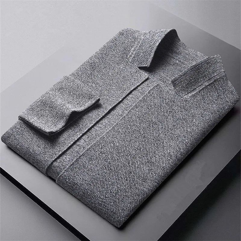 Simeon - Textured Knit Cardigan