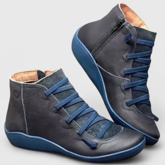 Andra | Orthopedic Boots Blue