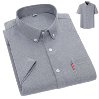 Kade | Lightweight Cotton Summer Shirt Gray