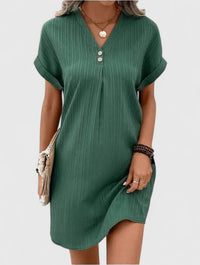 Deborah | Comfortable Dress Green