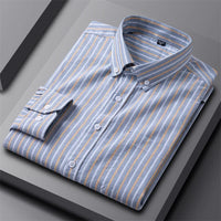 Adrian | Classic Oxford Button-Up Gray