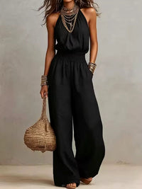 Valerie – Elegant Halterneck Jumpsuit
