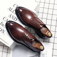 Damon - Premium Leather Oxford Dress Shoes