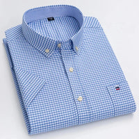 Slade | Stylish Cotton Shirt Blue
