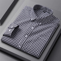 Adrian | Classic Oxford Button-Up Black