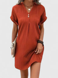 Deborah | Comfortable Dress Orange