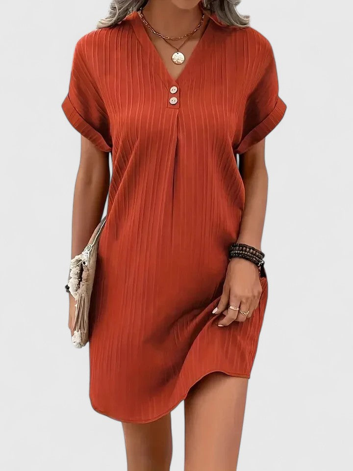 Deborah | Comfortable Dress Orange