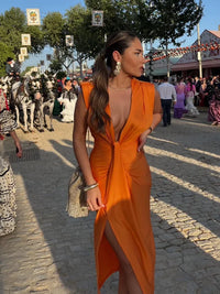 Amelia - Elegant Pleated Dress