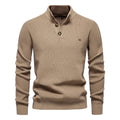 James - Men's Button-Down Sweater