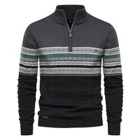 Alistair | Classic Warm Elegance Pullover Dark Gray