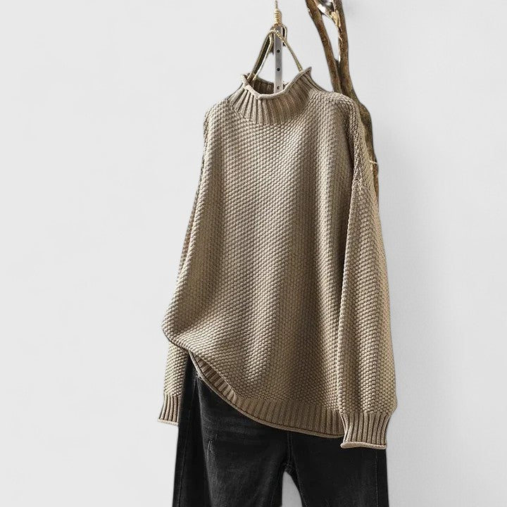 Suzi | Sophisticated Sweater Khaki