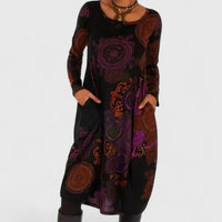 Lorrie | Sophisticated Dress Deep Red