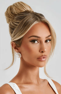 NOVA CIRCLE STATEMENT EARRINGS