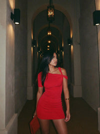 Kylie - Twisted mini dress