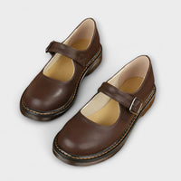 Jazhyrah | Orthopedic Mary Jane Shoes Brown