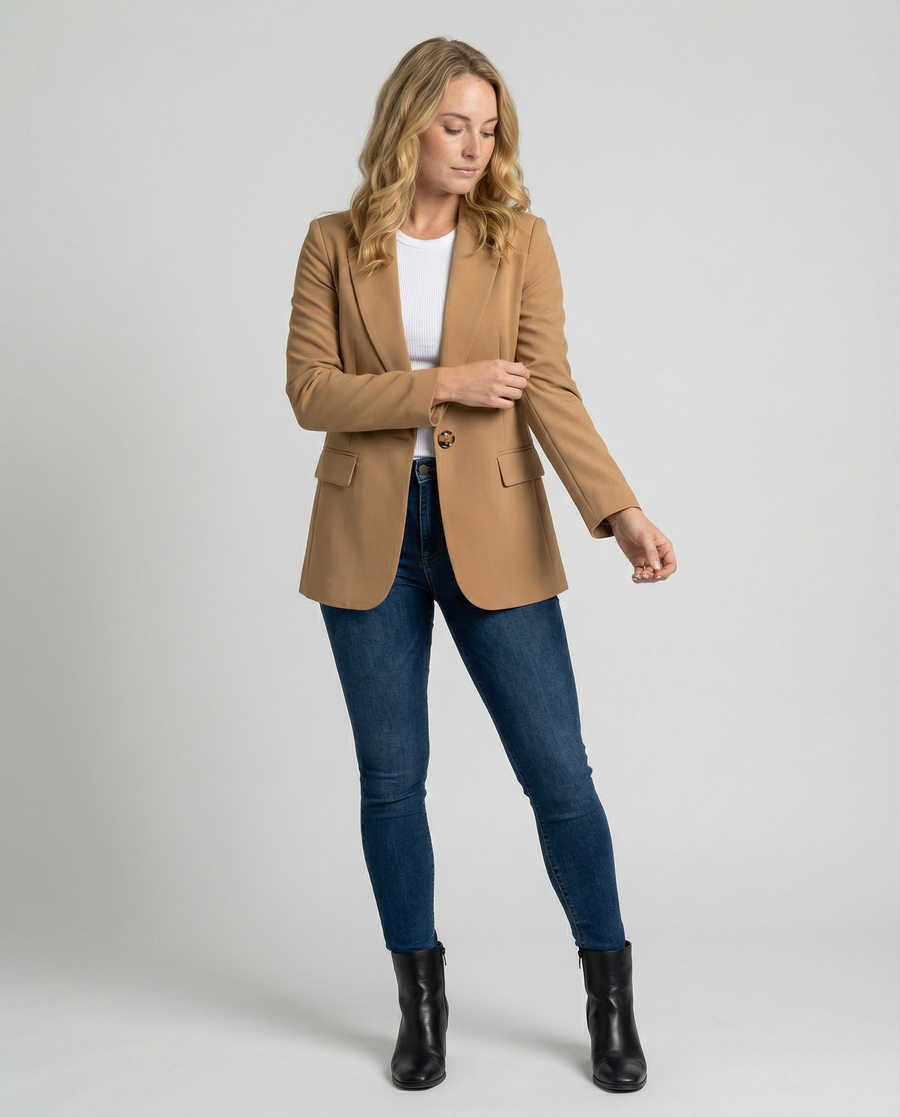 Irmina Classic Button Blazer