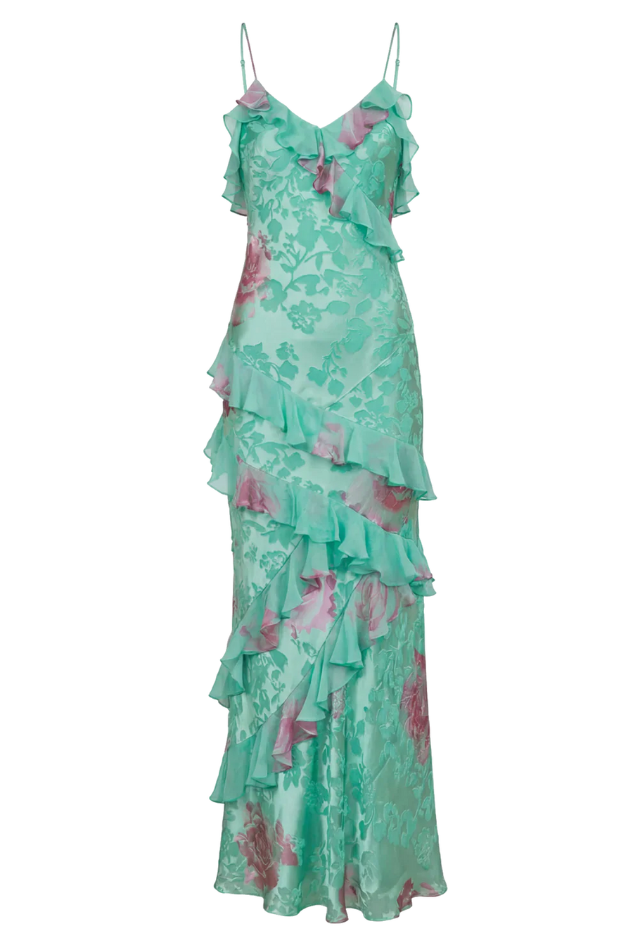 Strawberry Paris Antibes Green Dress