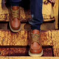 Dustin | Premium Leather Winter Boots