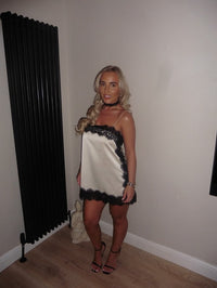 MAYE SATIN MINI DRESS
