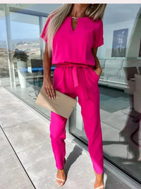 Solace Keyhole Wrap Jumpsuit