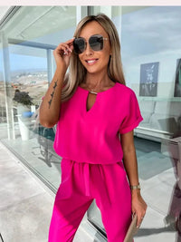 Solace Keyhole Wrap Jumpsuit