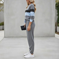 Zaria – Striped Lounge Set